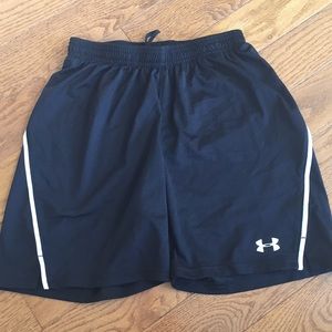 Boys Under Armour Athletic Soccer Short Size Large